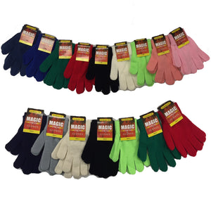 Magic Stretch Gloves Per Pair or Dozen