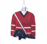 Noble Gems™ Hockey Outfit Glass Ornament - NB1335