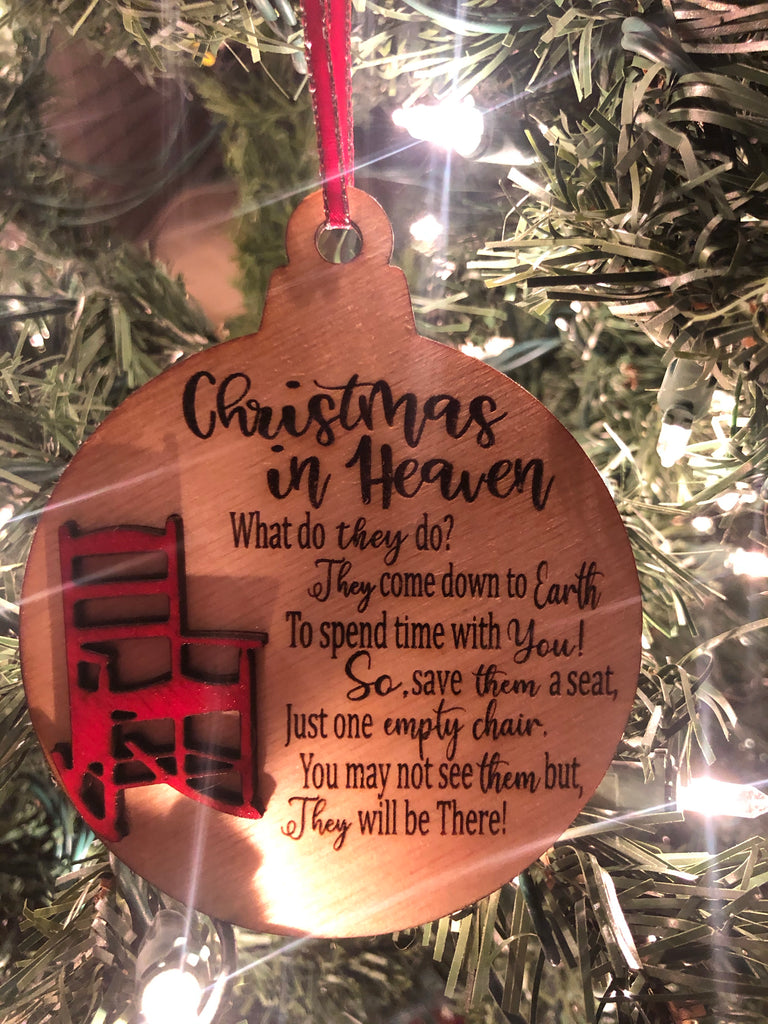 Christmas in Heaven Ornament