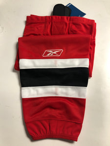 Reebok SX100 Red Hockey Game Socks