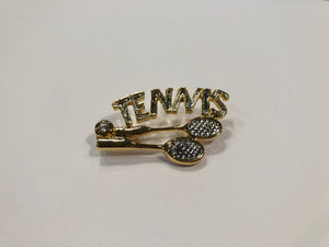“Tennis” Pin