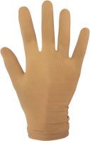 Beige Fitted Competition Gloves
