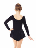 Mondor Smooth Velvet Classic Skirt Dress- 2850