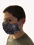 Mask with Filter Pocket and Nose wire