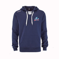 Jr Wolfpack CCM Team Lace Up Hoodie