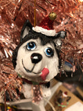 Christmas Pot Belly Pooch Ornament - D2044