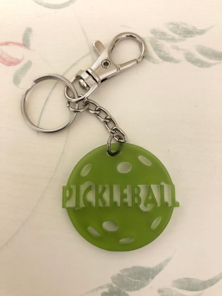 "PICKLEBALL" Keychain