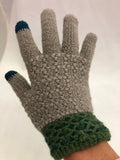 Youth Solid with Accented Cuff Gloves