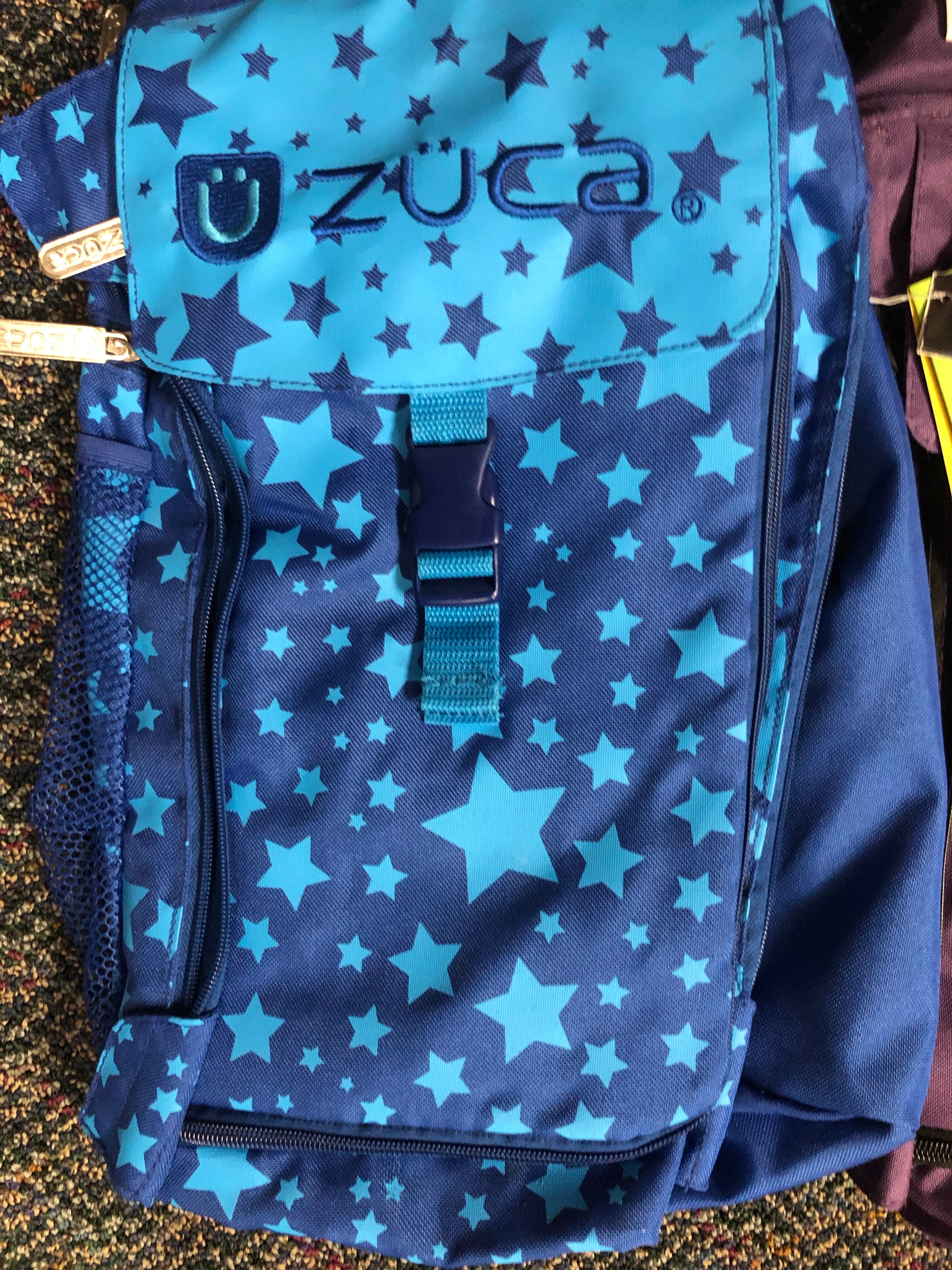 ZUCA Sport STARZ Brown with yellow pink & blue stars Bag Insert Only -  NO FRAME