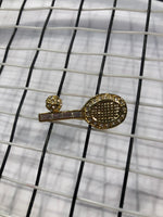 Petite Tennis Racquet & Ball Pin